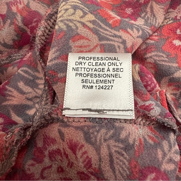 MISA Lilyanna Pink Floral Top Large - Picture 8 of 8